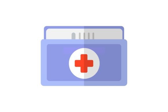 Download Flat Icon Blue Medical Box - Medical box Collection